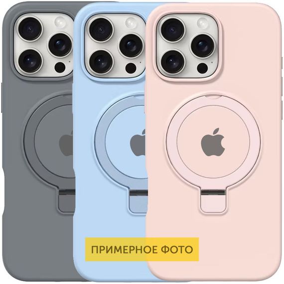 Чохол Silicone Case Full Protective with Ring для Apple iPhone 16e (6.1")