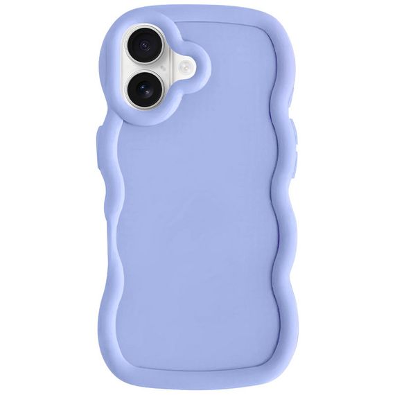 Чохол TPU Ripple для Apple iPhone 16 Plus (6.7") Lilac Blue
