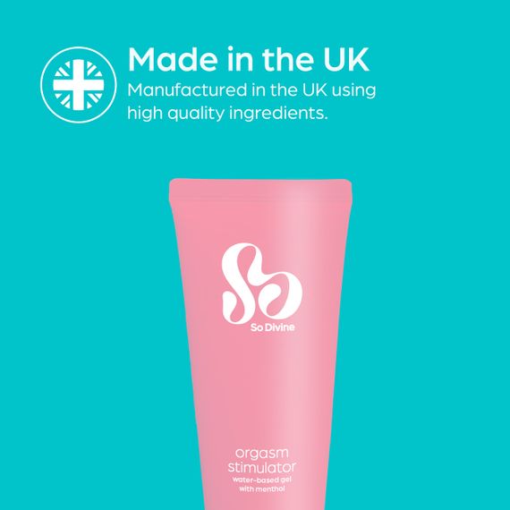 Гель для стимуляції оргазму Orgasm Stimulating Gel, 100 мл So Divine (Велика Британія) sexstyle | Зображення 2