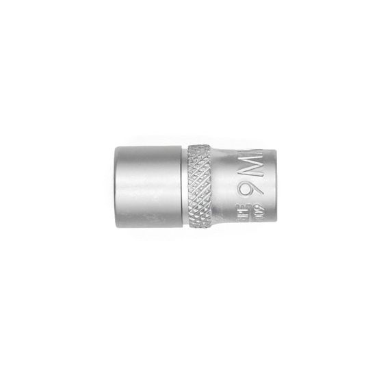 Головка торцева шестигранна, 1/4IN, коротка, SW9, RED STRIPE | Зображення 1