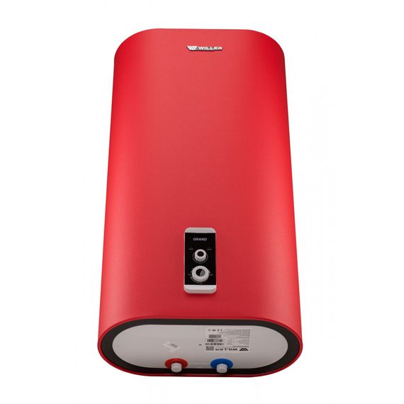 Водонагрівач WILLER Grand, 2,0 кВт, "сухий", 80 л, вертикальний, прямокутний, червоний (EV80DR) | Зображення 8