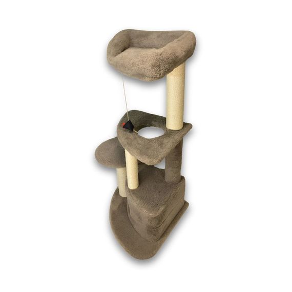 Дряпка Природа Містечко для котів кутова 55х56х117 см | Зображення 3