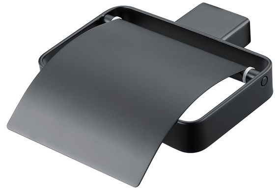 Тримач для туалетного паперу ASIGNATURA Unique чорний (85605802)