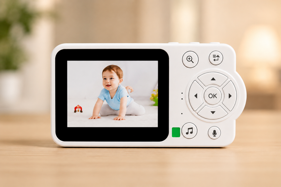 Відеоняня C3 з LCD-дисплеєм 2,8дюйма/Відеоняня з нічним баченням і двостороннім зв'язком | Зображення 1
