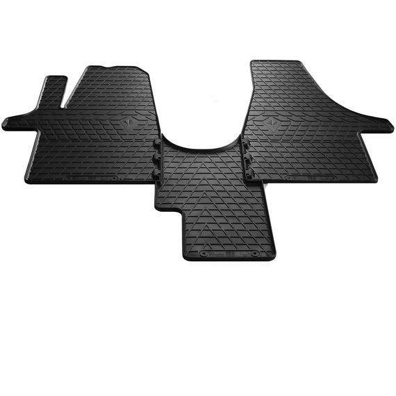Гумові килимки (3 шт, Stingray) 1-20241 для Volkswagen T5 Transporter 2003-2010 рр