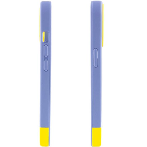 Чохол TPU+PC Bichromatic для Apple iPhone 11 Pro Max (6.5") Силікон, Blue / Yellow | Зображення 2