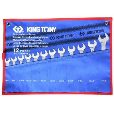 Ключ KING TONY рожковый 12 шт. 6-32 мм (1112MRN)