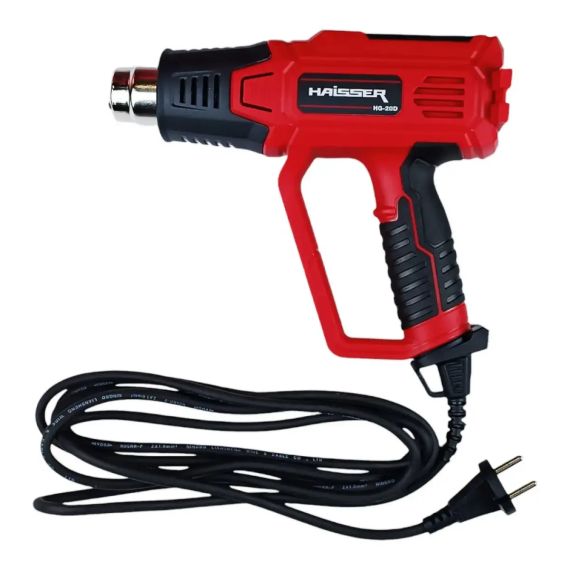 Фен будівельний Haisser HG-20D 2000 Вт, 2 швидкості, LED дисплей, регулювання температури, функція охолодження | Зображення 3