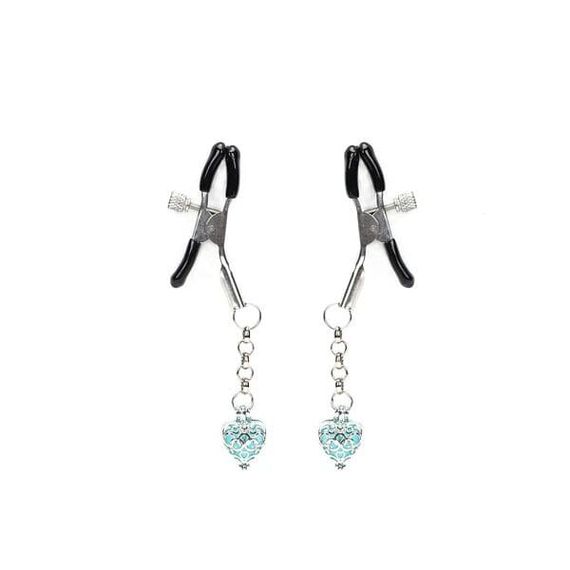 Зажимы для сосков  Liebe Seele Glow-in-dark Nipple Clamps One Size Светло-голубой | Зображення 2