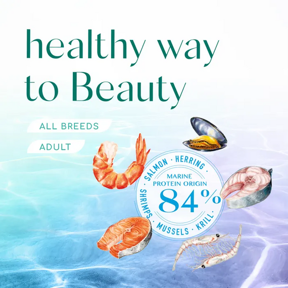 Сухий корм Optimeal Beauty Podium для дорослих котів, морепродукти 1.5кг | Зображення 1