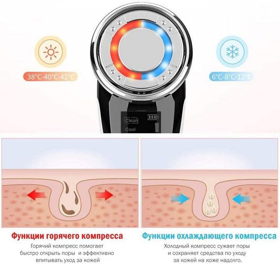 RF Лифтинг массажер для лица MEDICA+ SKIN LIFTING 7.0 WHITE (EMS+LED) гарантия 1 год | Зображення 9