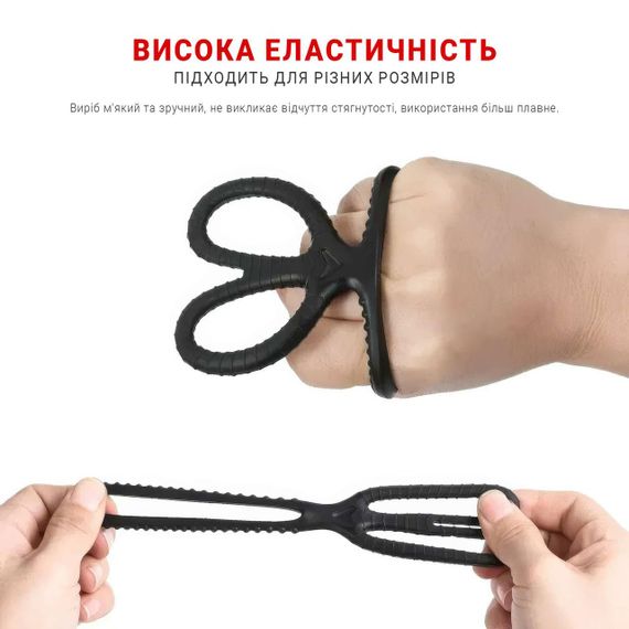 Потрійне силіконове ерекційне кільце для продовження акту і посилення відчуттів, чорне, безпечне та комфортне. | Зображення 7