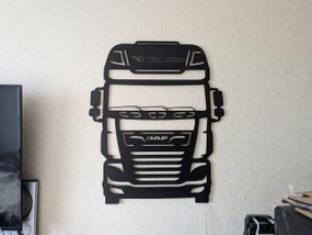 Панно декоративне картина на стіну DAF 760х900 acr-p000178