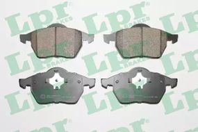 Колодки передні гальмівні A3,SEAT IBIZA III,, VW, LPR (05P639)