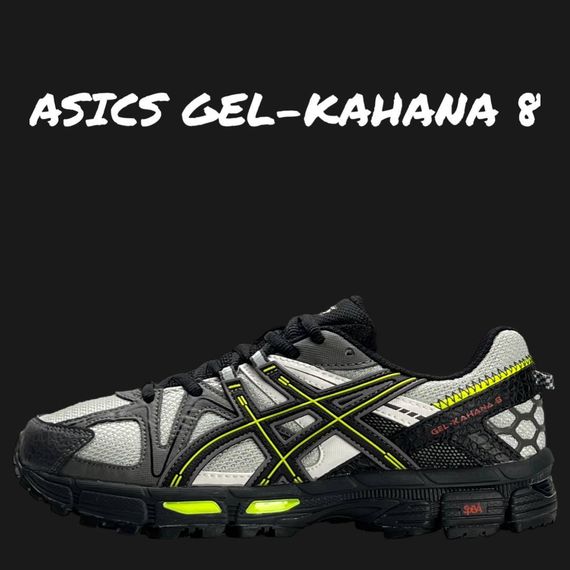 Чоловічі кросівки ASICS Gel-Kahana 8 Grey White Black , В'єтнам