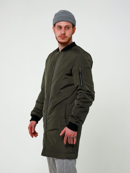 Бомбер Плащ хаки S | Зображення 3