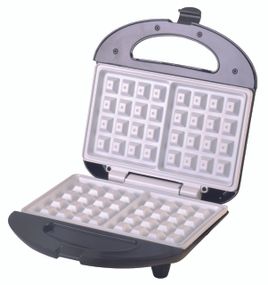 Вафельниця електрична Camry CR 3019 для бельгійських вафель на 2 вафлі 1000 Вт