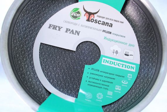 Сковорода Toscana 9090-32 Fry Pan з антипригарним PFLUON покриттям 32 см | Зображення 5