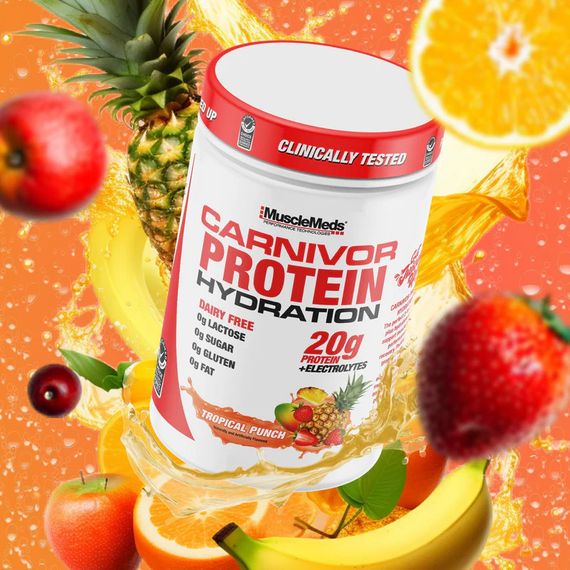 Протеин MuscleMeds Carnivor Protein Hydration 500 g (Tropical Punch) | Зображення 2