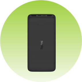 Повербанк Xiaomi Redmi 18W Fast Charger Power Bank 20000 mAh, чорний