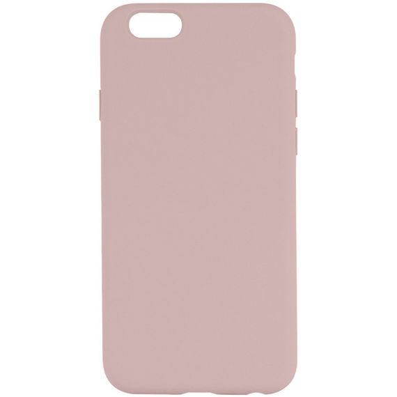 Чохол Silicone Case Full Protective (AA) NO LOGO для Apple iPhone 6/6s (4.7") Рожевий / Chalk Pink