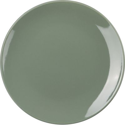 Тарілка Ardesto Capri, 19.2см, порцеляна, зелений (AR0519CG)