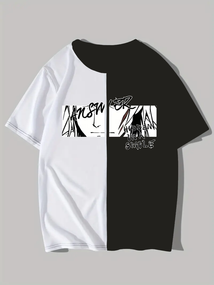 Футболка з ДТФ принтом (оверсайз)