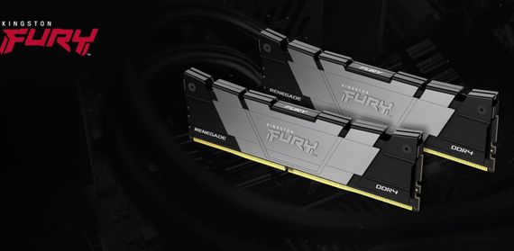 Память ПК Kingston DDR4 32GB KIT (16GBx2) 4266 FURY Renegade KF442C19RB12K2/32 | Зображення 6