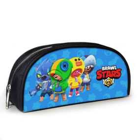 Пенал школьный Бравл Старс/Brawl Stars 23х10х8 см с принтом для мальчика (02792)