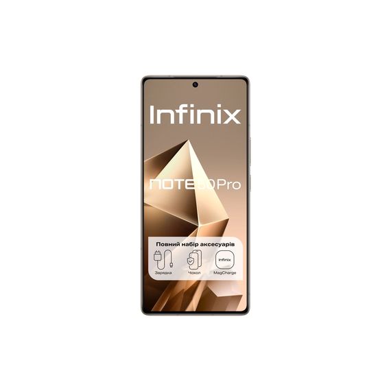 Мобильный телефон Infinix Note 50 Pro 12/256Gb Titanium Grey (4894947068324) | Зображення 1