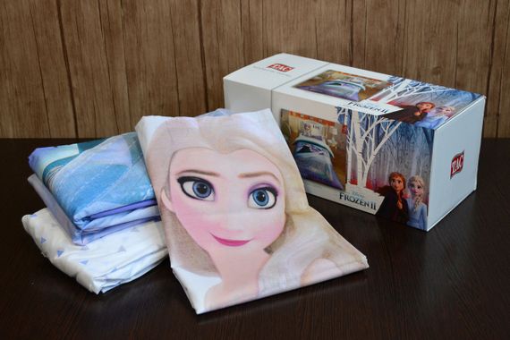 Постільна білизна TAC Disney 160×220 см Frozen 2 Crystal | Зображення 1