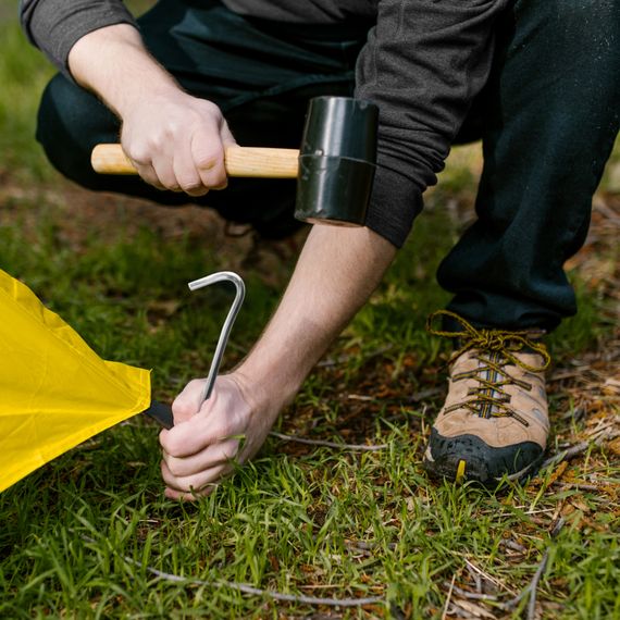 Набір кілочків для намету Mountain Goat сталеві 20 см 10 шт (P-5905973406857) | Зображення 7