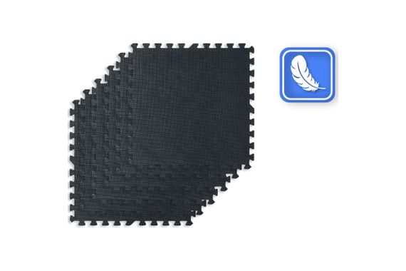 Килимок-пазл THUNDER PZ-01 60 х 60 чорний (PZ-01) | Зображення 2