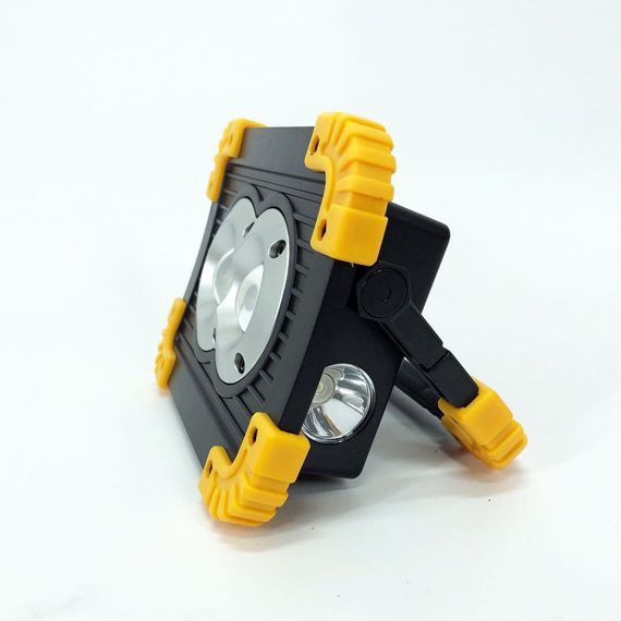 Аккумуляторная светодиодная лампа X-Balog L802-20W-2COB+1W | Фонарь IQ-503 светодиодный прожектор | Зображення 7