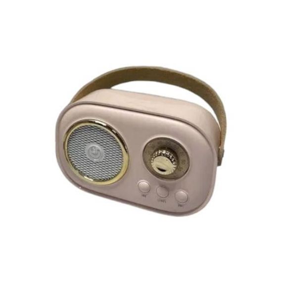 Караоке дитяче з LED підсвічуванням з одним мікрофоном Бежеве