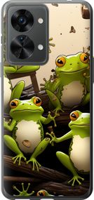Чехол на OnePlus Nord 2T Жабки "5656u-2640-17620"