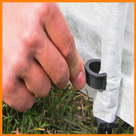 Комплект (кілочки 20 + кліпси 20) для парника-теплиці | Зображення 5