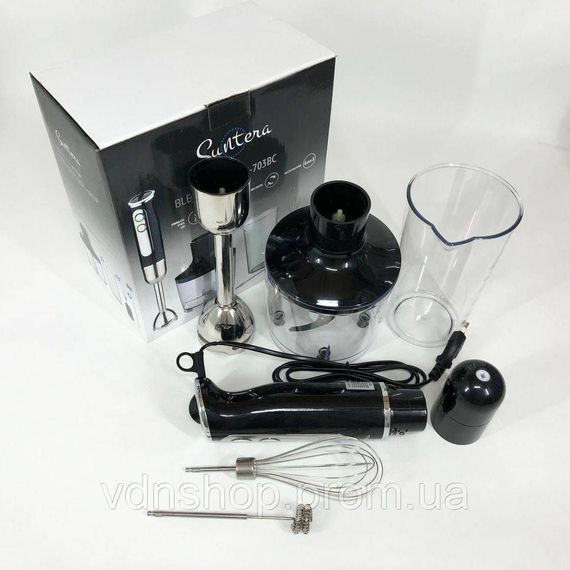 Стационарный блендер для кухни со стеклянной чашей Suntera, Электрический блендер блендеры стационарные HC-62 | Зображення 3