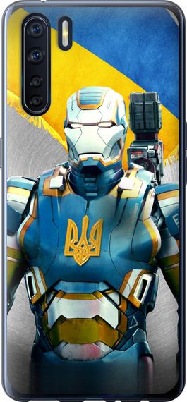 Чехол на Oppo A91 Украинский киборг "980u-1884-17620"