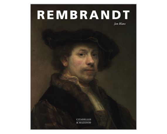 Книга про искусство живопись с работами Рембрандта Rembrandt. Jan Blanc Подарочные книги для художников | Зображення 1