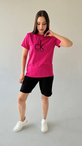 Жіноча футболка Calvin Klein рожева | Зображення 3