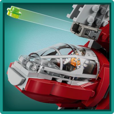 Конструктор LEGO Star Wars Шаттл джедаев T-6 Асоки Тано 601 деталь (75362) | Зображення 7