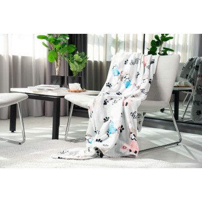 Плед Ardesto Flannel бульдоги 160х200 см (ART0112PB) | Зображення 7