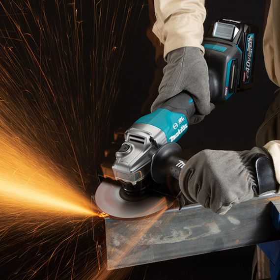 Шліфмашина кутова акумуляторна Makita GA036GZ (150 мм, 8500 об/хв, BL, AFT, XGT, без акумуляторів та зарядного пристрою) | Зображення 7