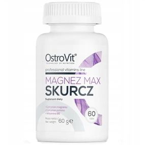 Микроэлемент Магний для спорта OstroVit Magnez Max Skurcz 60 Tabs
