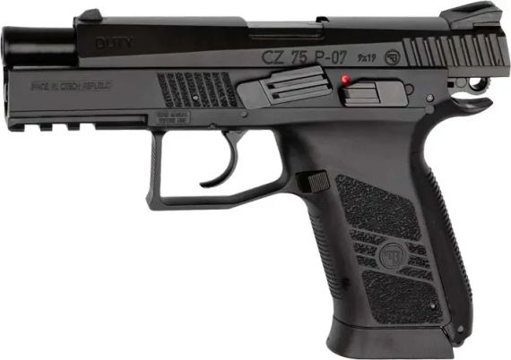 Пістолет пневматичний ASG CZ 75 P-07 Duty. CO2. BB кал. 4.5 мм | Зображення 2