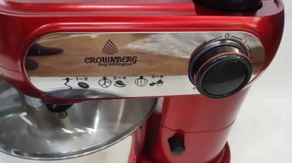 Кухонный комбайн 3 в 1 Rainberg RB-8080 Тестомес / Мясорубка / Блендер/ Планетарный миксер 4200В | Зображення 7