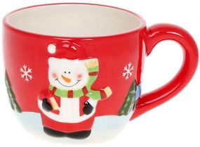 Різдвяна керамічна кружка Snow 550ml