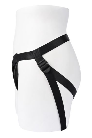 Трусики-ремни для страпона Gender X черные sexstyle | Зображення 7