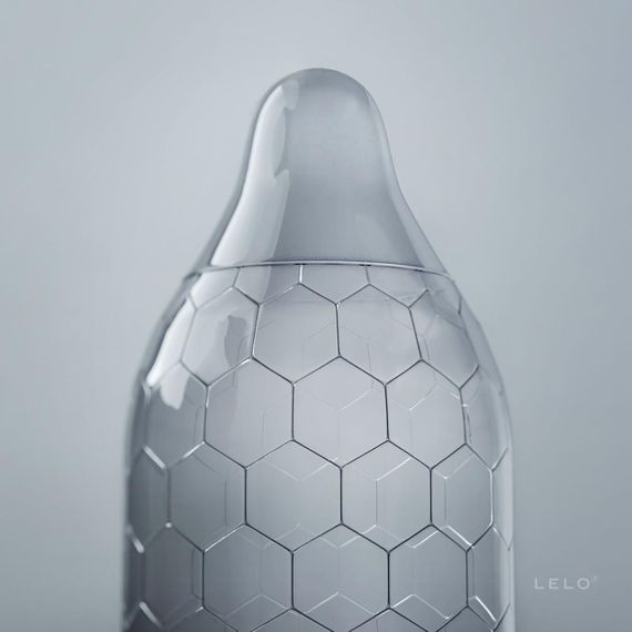 Презервативи LELO HEX Condoms Original 3 Pack (м'ята упаковка!!!) Sex Aura | Зображення 2